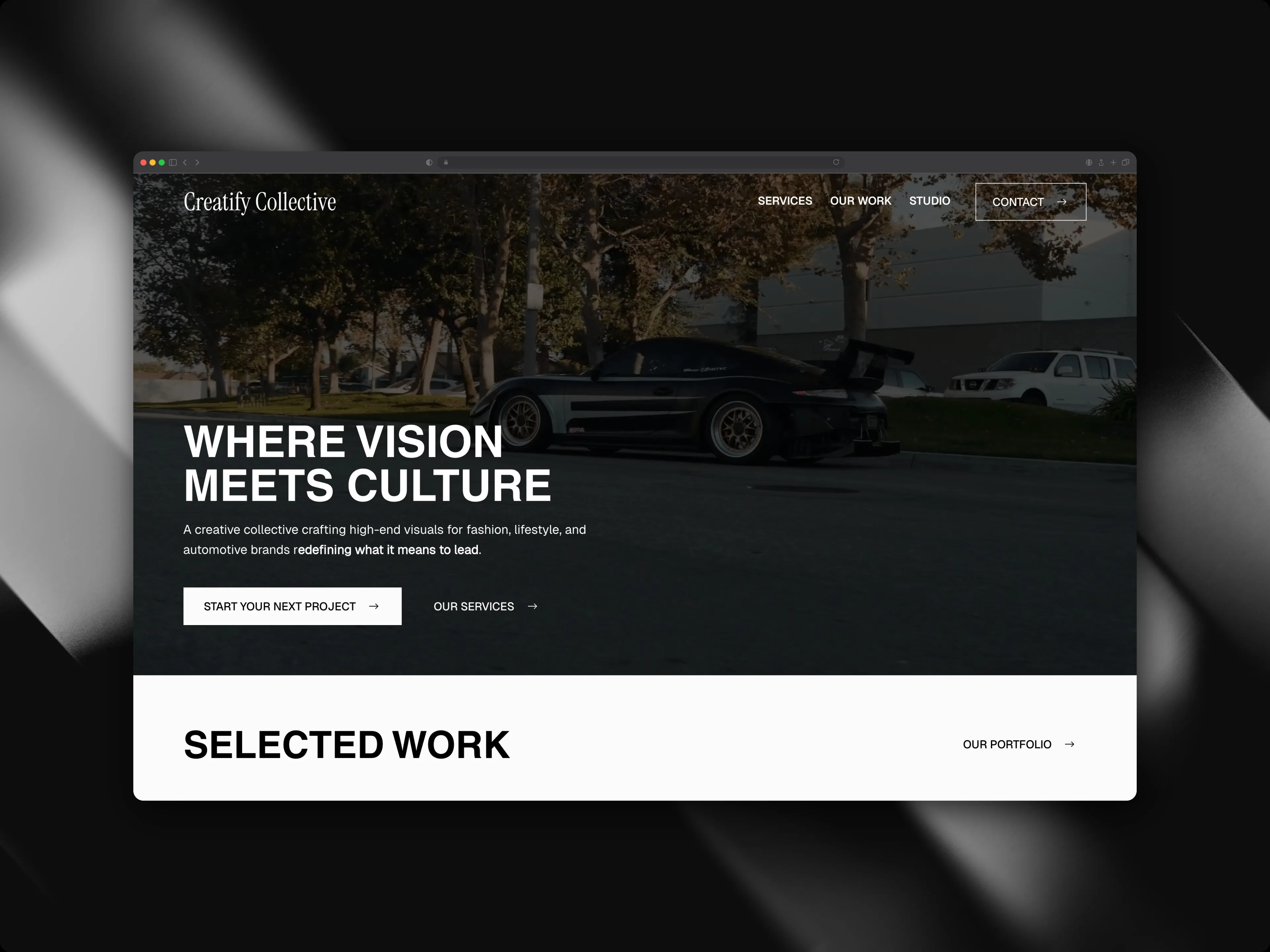 Creatify Collective website