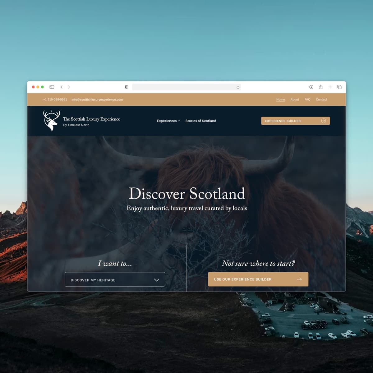 The Scottish Luxury Experience site