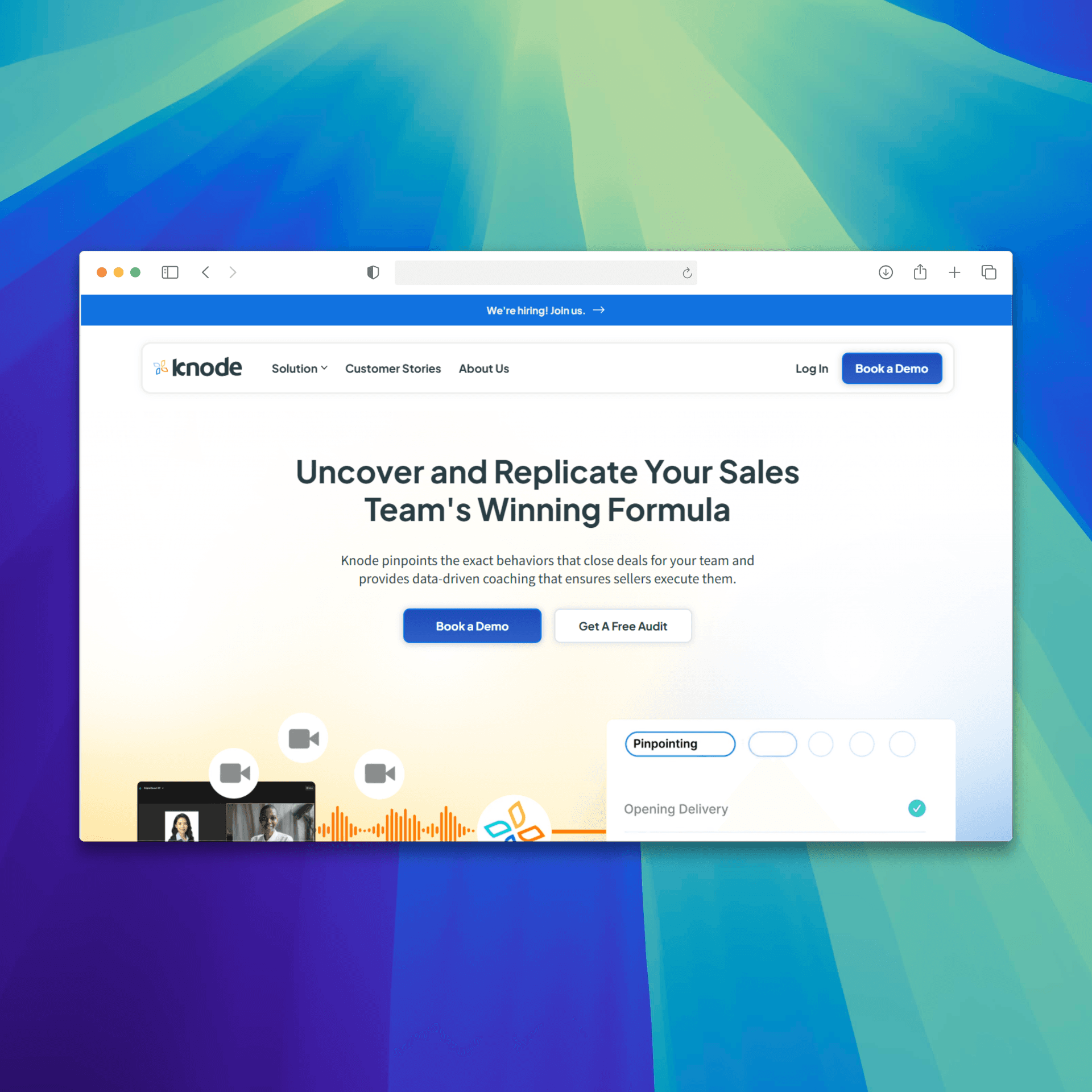 Knode AI website