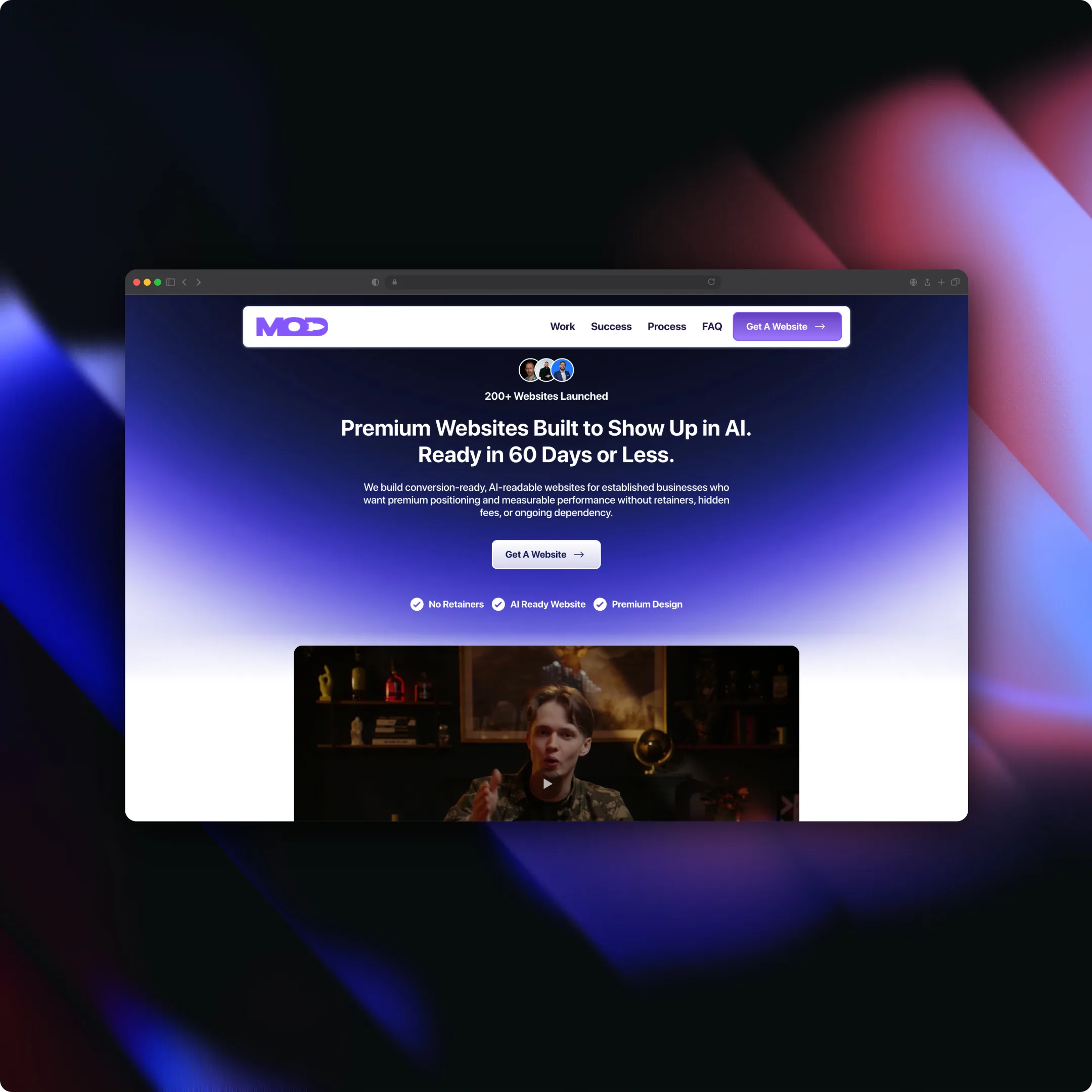 MOD Digital website