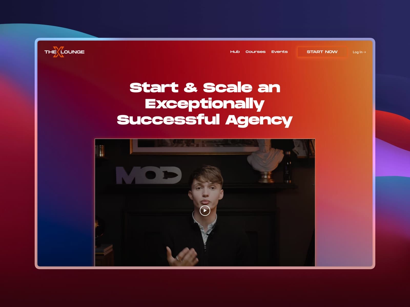 X Lounge website