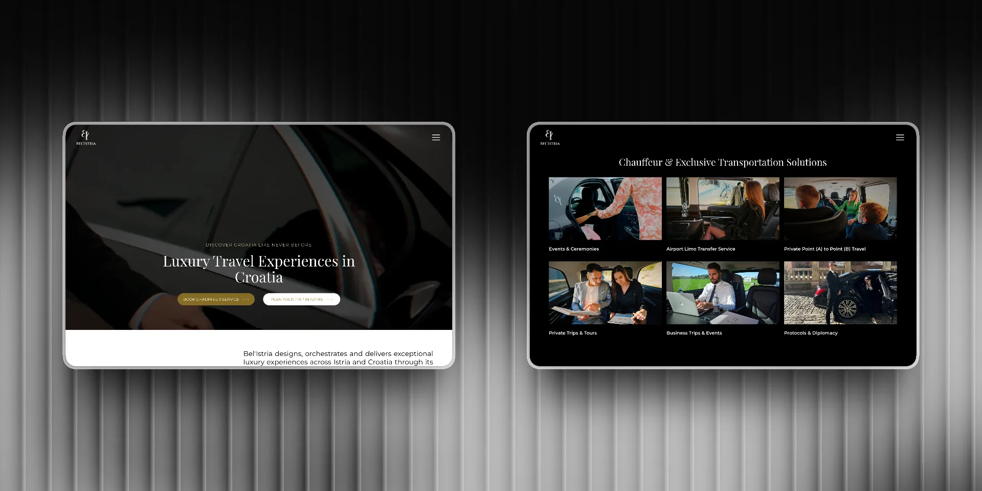 Bel'Istria website